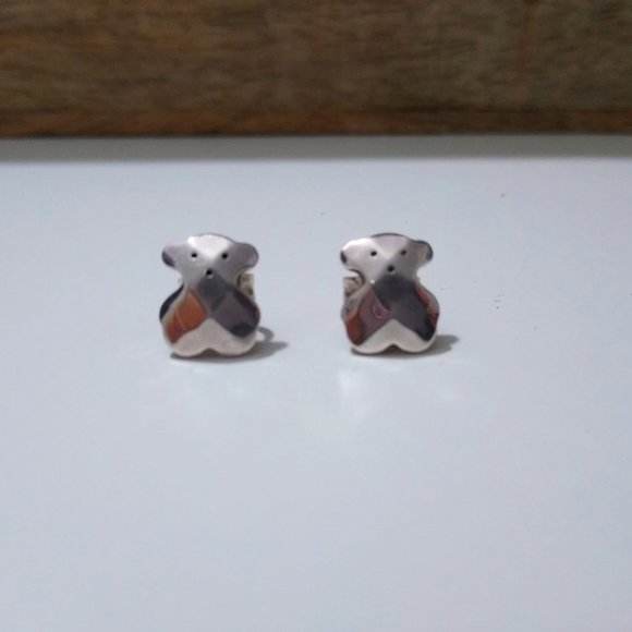 Tous Silver Earrings - Picture 1 of 3